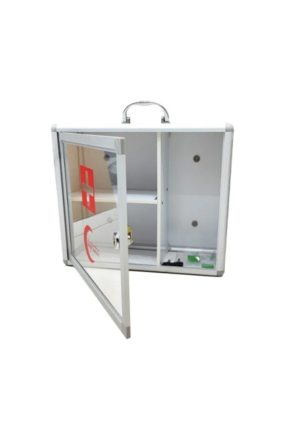 FIRST AID EMPTY GLASS BOX (Small)